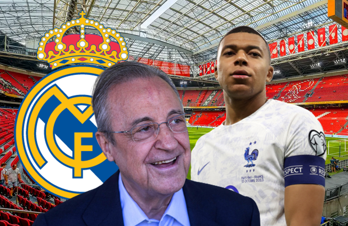 Florentino Pérez Y Kylian Mbappé Defensa Central