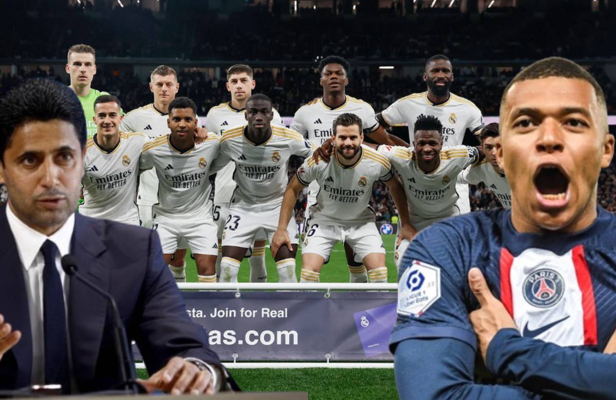 Mbappé, Al-KhelaÍfi y el Real Madrid